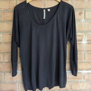 New York & Co. Slouchy Grey Top